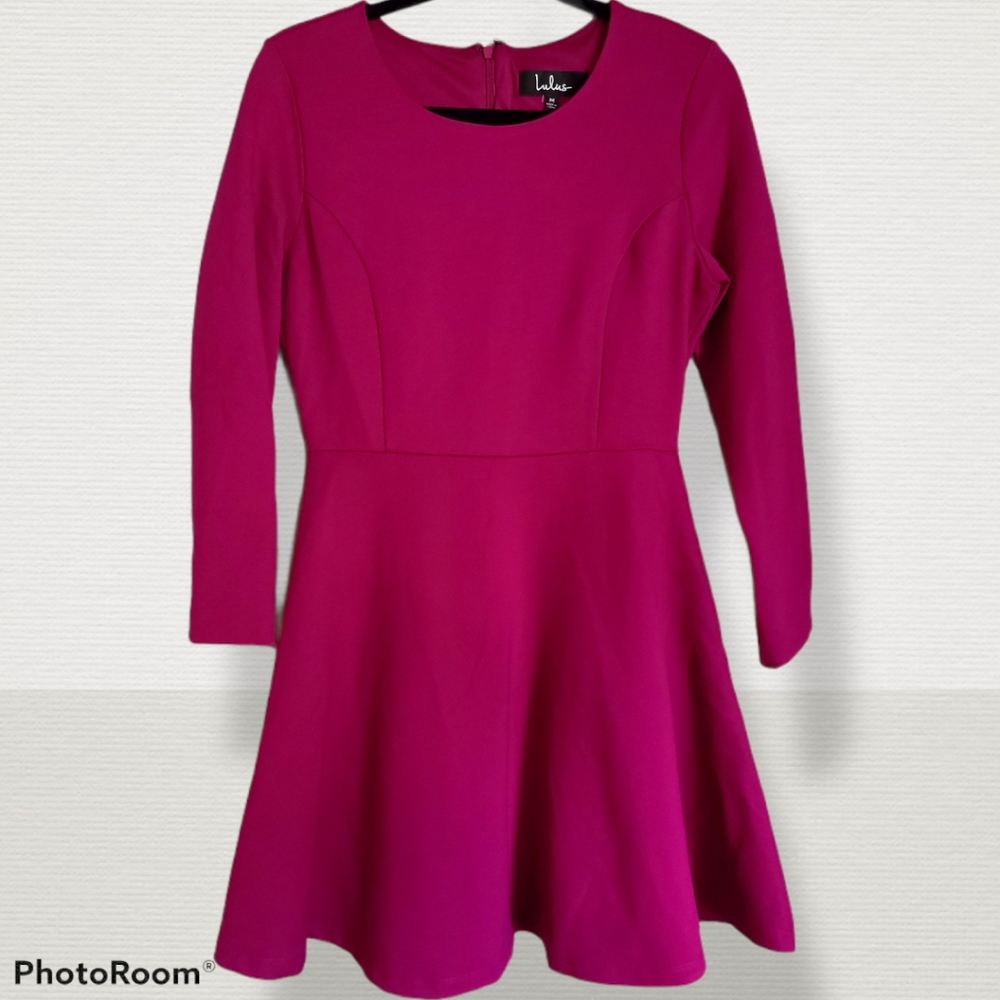 Lulu's long sleeve dress, size medium - Picture 3 of 5
